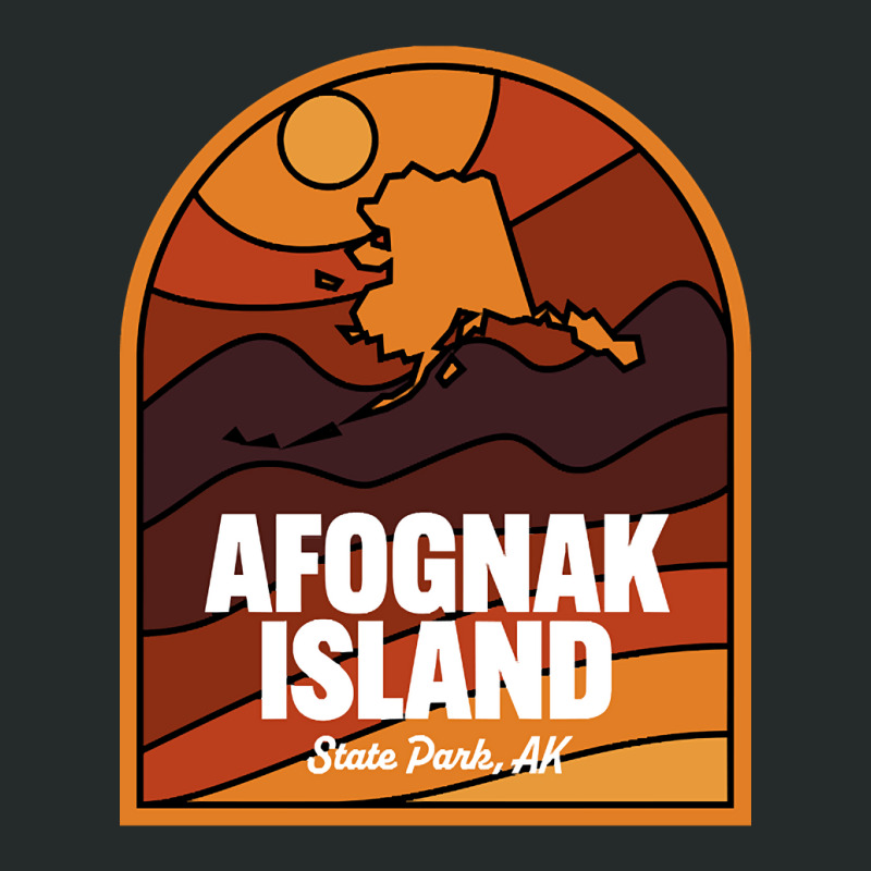 Afognak Island State Park Alaska Women's Triblend Scoop T-shirt by stumbledfeatures425 | Artistshot