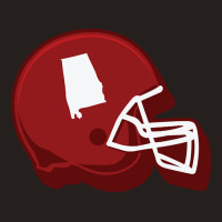 Alabama Outline Football Helmet Tank Top | Artistshot