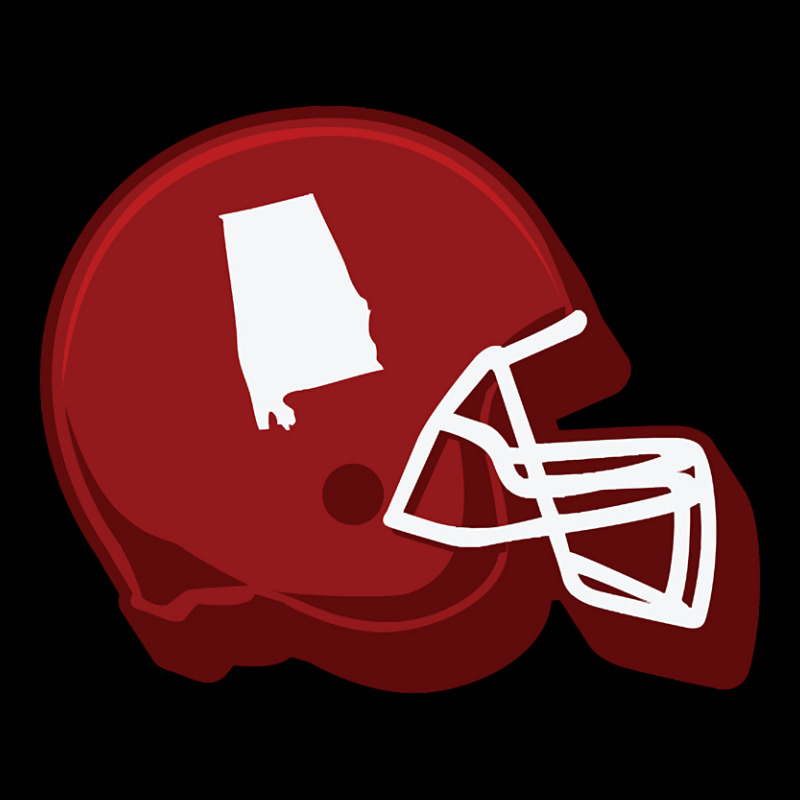 Alabama Outline Football Helmet V-Neck Tee by Binzdodi | Artistshot