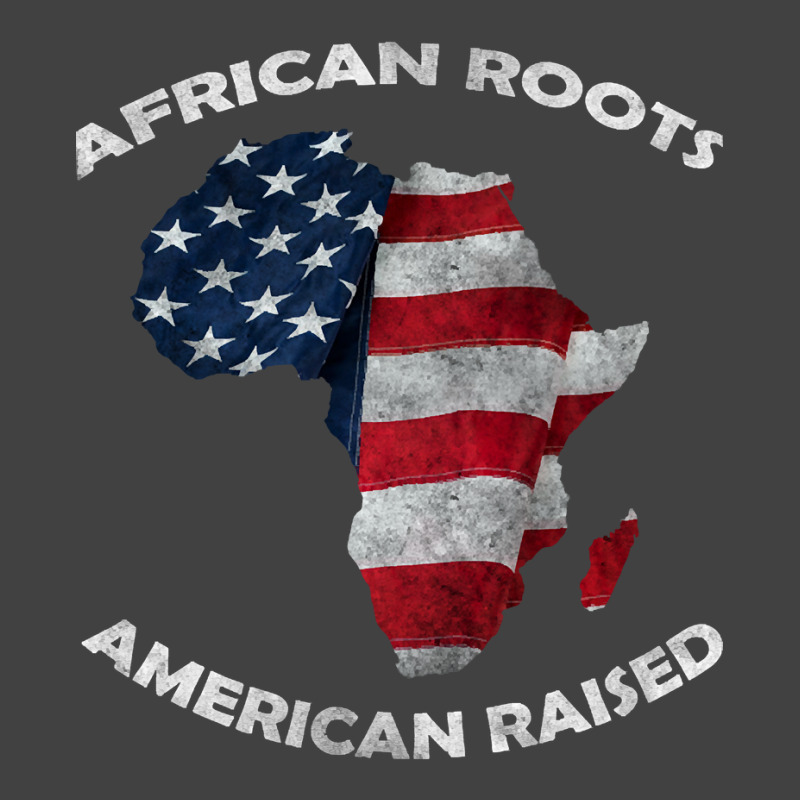 African Roots American Raised Vintage T-Shirt by stumbledfeatures425 | Artistshot