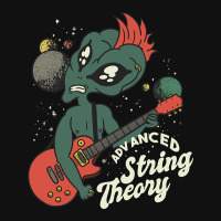 Alien Guitar Nerd Ufo Punk String Theory Graphic Youth T-shirt | Artistshot