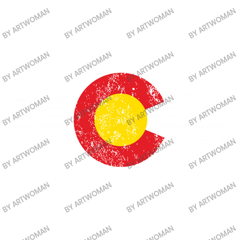 Vintage Colorado Flag Sticker | Artistshot