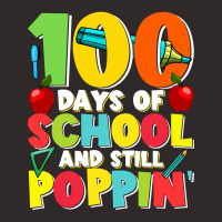 Kids100 Days Of School And Still Poppin Racerback Tank | Artistshot