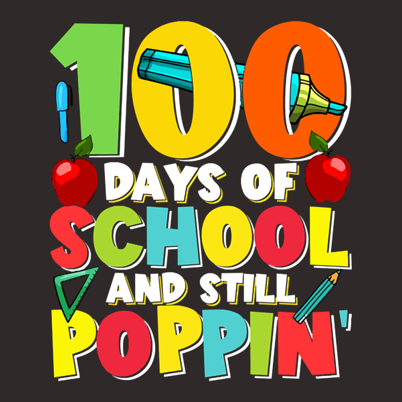 Kids100 Days Of School And Still Poppin Racerback Tank by gaugebayou45 | Artistshot