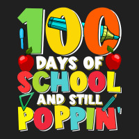 Kids100 Days Of School And Still Poppin Ladies Polo Shirt | Artistshot