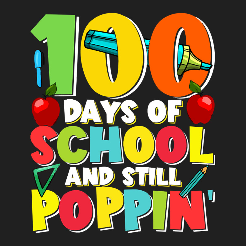 Kids100 Days Of School And Still Poppin Ladies Polo Shirt by gaugebayou45 | Artistshot