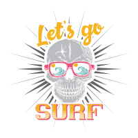 Surfing Lets Go Surf Sticker | Artistshot