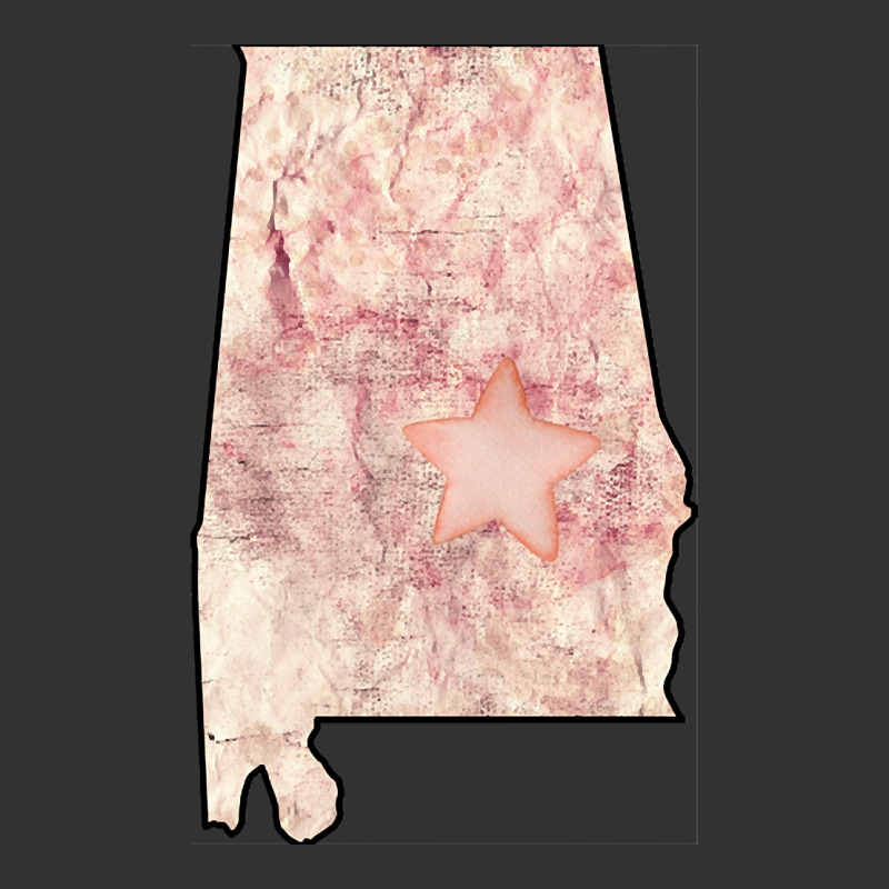 Alabama State Map Pink Grunge Design Baby Bodysuit by Binzdodi | Artistshot