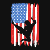 American Flag Kung Fu Graphic Graphic T-shirt | Artistshot