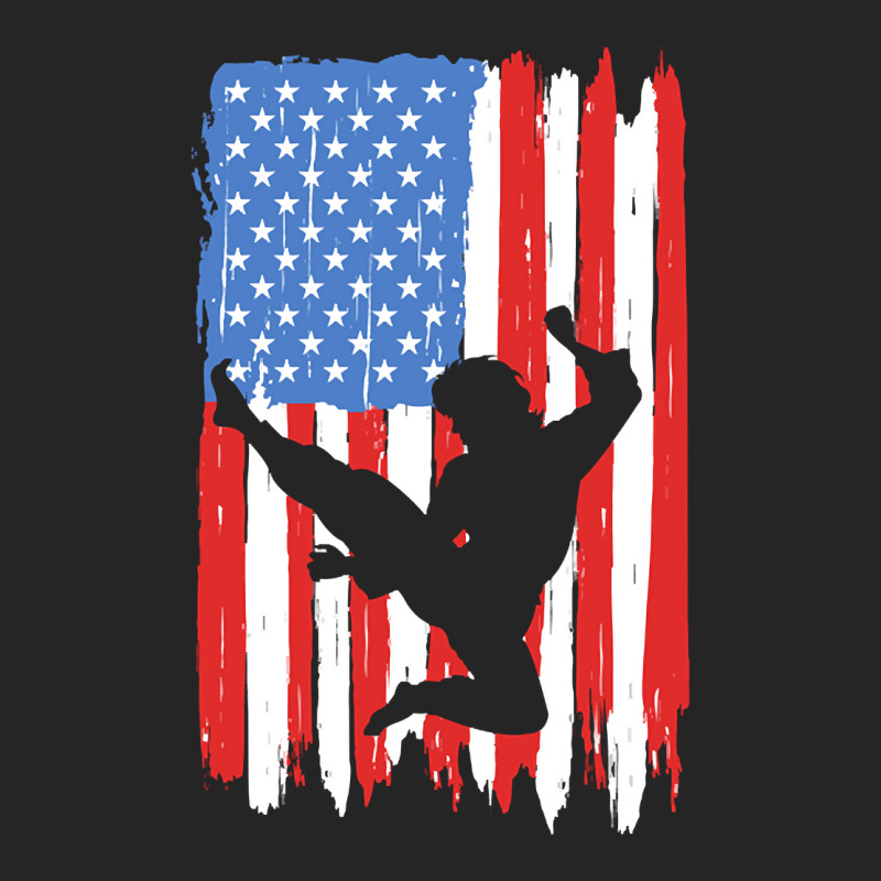 American Flag Kung Fu Graphic Unisex Hoodie by dealgummy642 | Artistshot