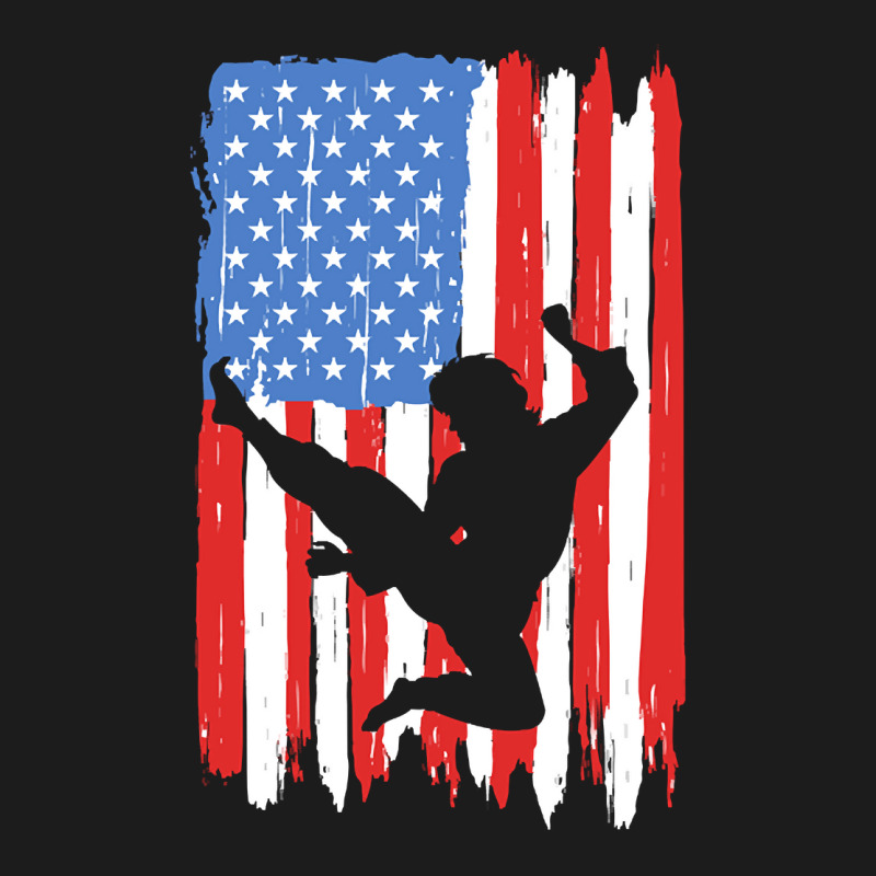 American Flag Kung Fu Graphic Hoodie & Jogger set by dealgummy642 | Artistshot