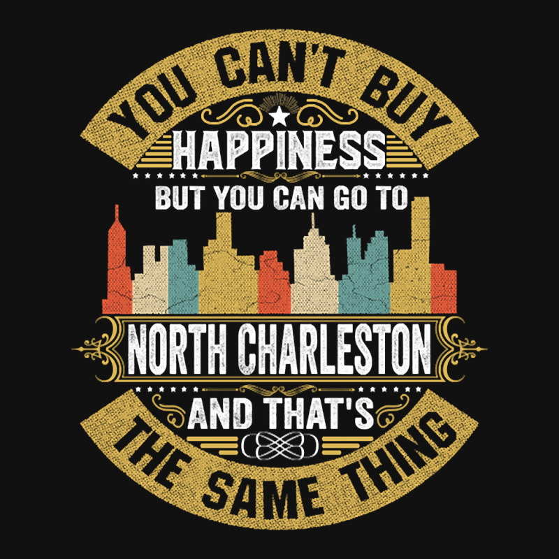 North Charleston City South Carolina State Usa Flag Native American Graphic Youth T-shirt by saddestrent378 | Artistshot