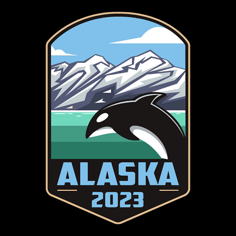 Alaska Cruise 2023 Whale Ocean Design T-shirt Cropped Hoodie by stumbledfeatures425 | Artistshot