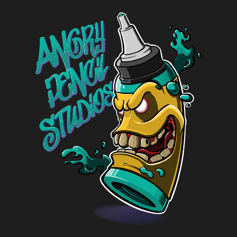 Angry Ink Bottle Classic T-shirt by dealgummy642 | Artistshot