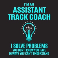 Assistant Track Coach - I Solve Problems Vintage Cap | Artistshot