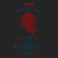 Nahuatl Native Mexican Indian Woman Never Underestimate 3/4 Sleeve Shirt | Artistshot