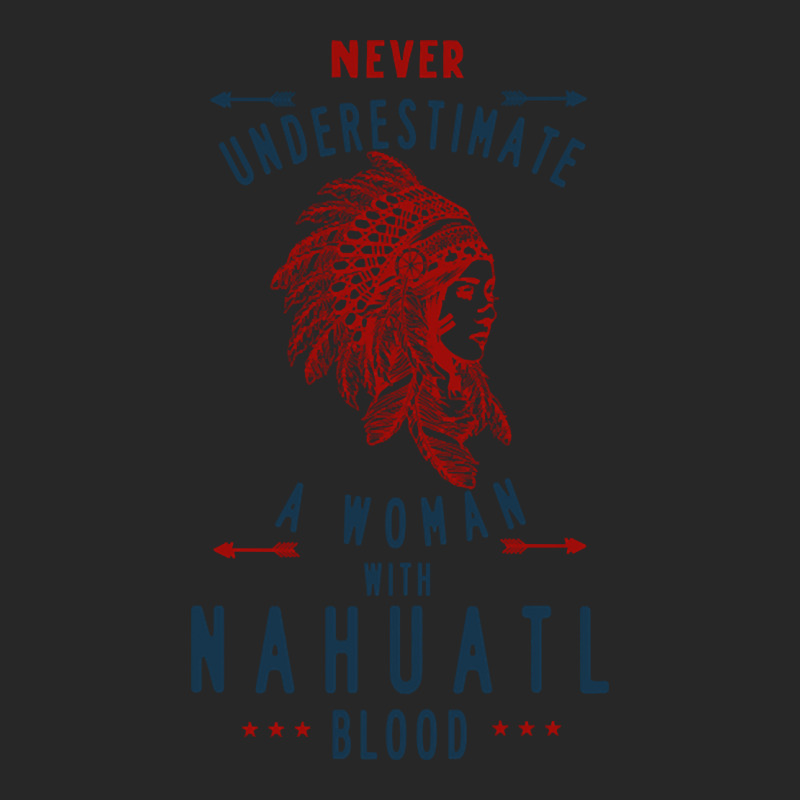 Nahuatl Native Mexican Indian Woman Never Underestimate Men's T-shirt Pajama Set | Artistshot