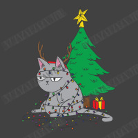 Cat Christmas Lights And Christmas Tree Vintage T-shirt | Artistshot