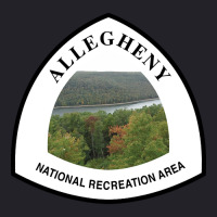 Allegheny National Recreation Area Trail Marker Unisex Sherpa-lined Denim Jacket | Artistshot