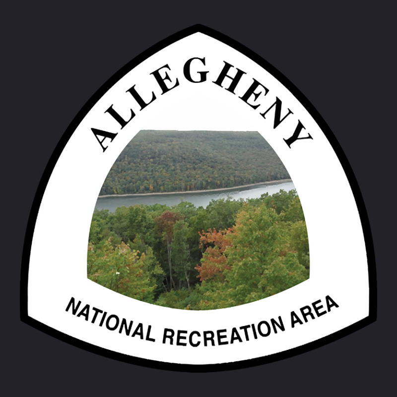 Allegheny National Recreation Area Trail Marker Unisex Sherpa-Lined Denim Jacket by mysofiazo | Artistshot