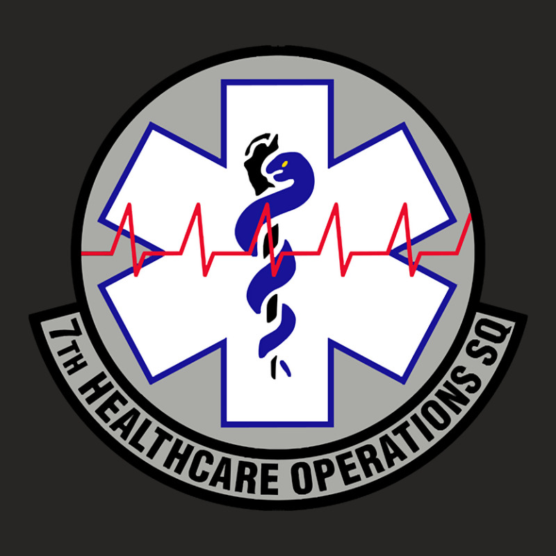 7 Healthcare Operations Squadron Afgsc (u.s. Air Force) Ladies Fitted T-shirt | Artistshot