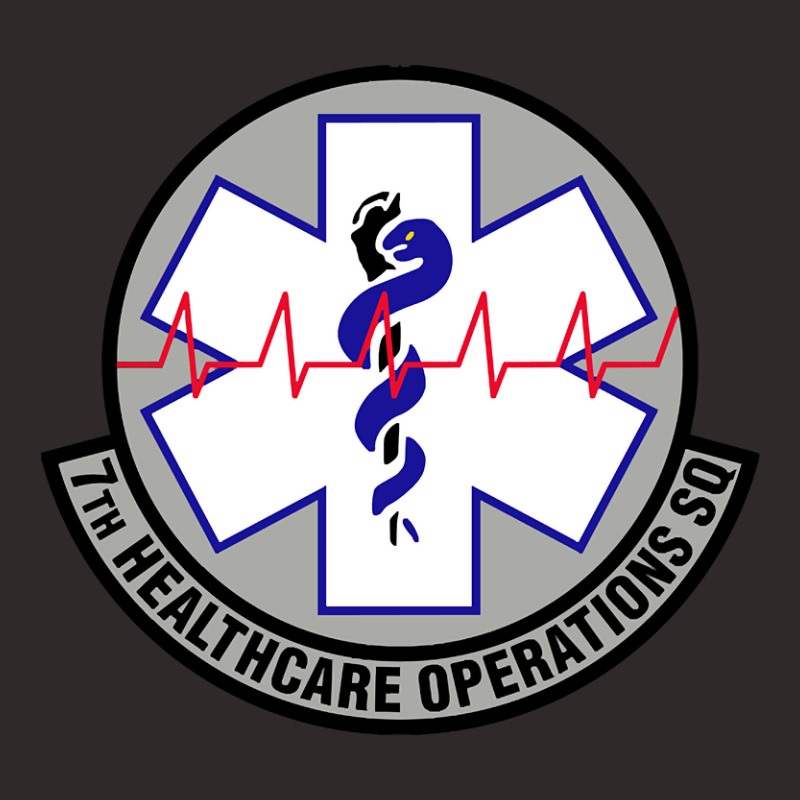 7 Healthcare Operations Squadron Afgsc (u.s. Air Force) Racerback Tank | Artistshot