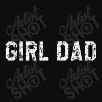 Girl Dad Distressed Crop Top | Artistshot