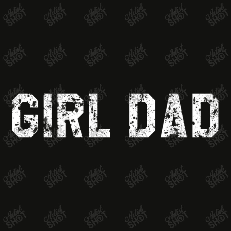 Girl Dad Distressed Scorecard Crop Tee by PatrickDougherty | Artistshot