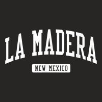 La Madera New Mexico Nm Vintage Athletic Sports Design T Shirt Ladies Fitted T-shirt | Artistshot