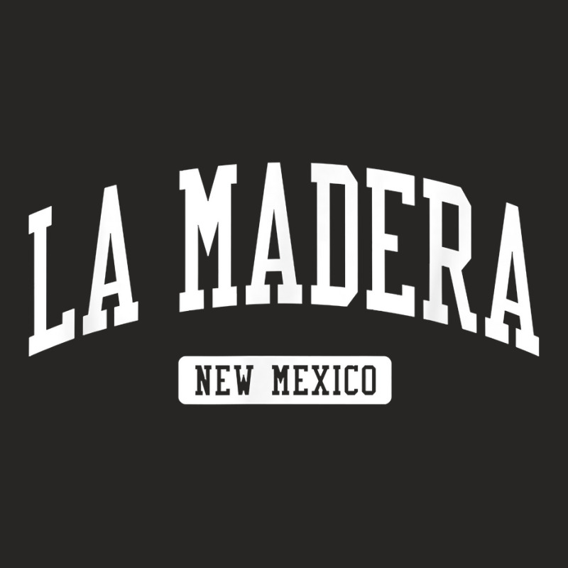 La Madera New Mexico Nm Vintage Athletic Sports Design T Shirt Ladies Fitted T-Shirt by alysestick8m7 | Artistshot