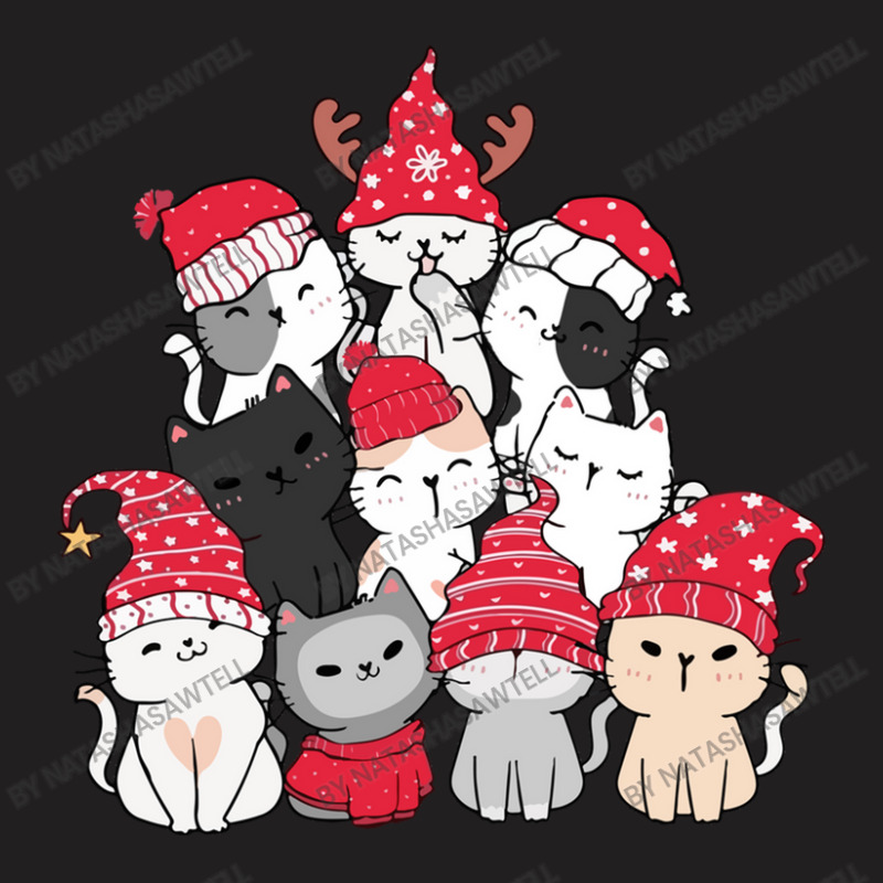 Cat Christmas Tree T-shirt | Artistshot