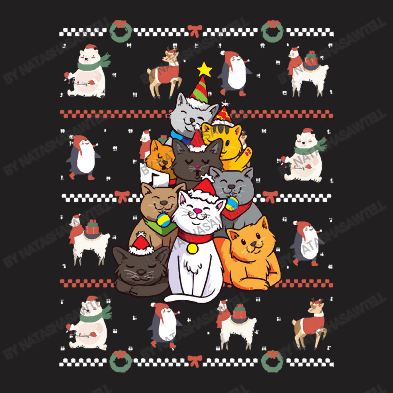 Cat Tree Cat   Cat Tree Christmas T-shirt | Artistshot