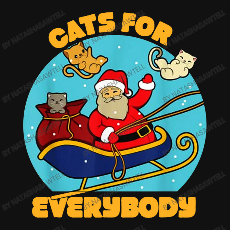 Cats For Everybody Christmas Cat Graphic T-shirt | Artistshot