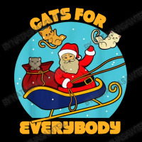 Cats For Everybody Christmas Cat Men's 3/4 Sleeve Pajama Set | Artistshot