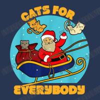 Cats For Everybody Christmas Cat Men Denim Jacket | Artistshot