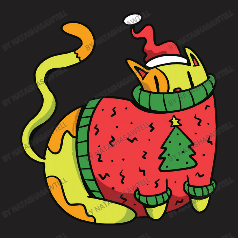 Christmas Cat Cat Christmas T-shirt | Artistshot