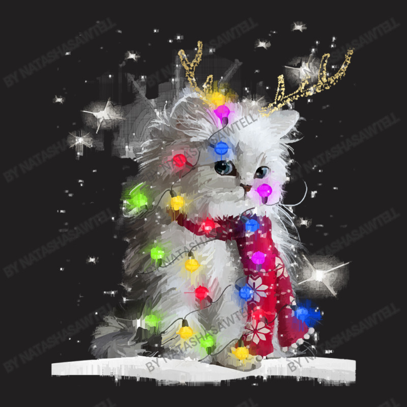 Christmas Cat Cute Baby Cat Christmas T-shirt | Artistshot