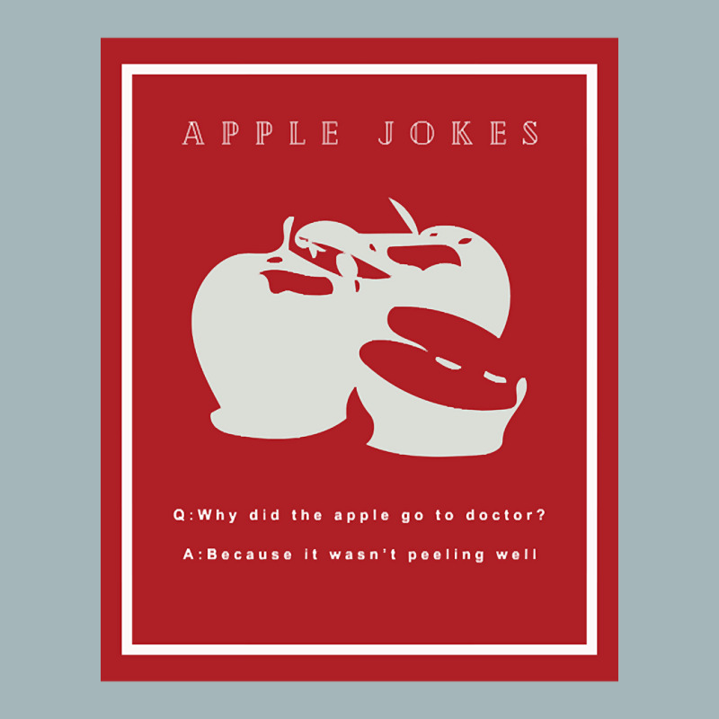 Apple Jokes Unisex Sherpa-Lined Denim Jacket by resaleberries875 | Artistshot