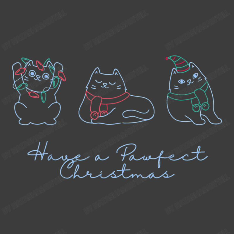 Cute Cats Have A Pawfect Christmas Light Cat Lovers Men's Polo Shirt | Artistshot