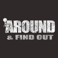 Fuck Around And Find Out Men Funny Christmas Holiday T Shirt Racerback Tank | Artistshot