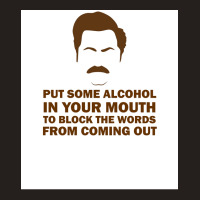 Ron Swanson Poster Girl Tank Top | Artistshot