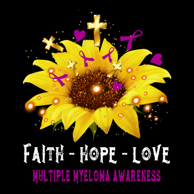 Faith Hope Love Multiple Myeloma Awareness Support Multiple Myeloma Wa Men's 3/4 Sleeve Pajama Set by cojtihoskinc | Artistshot