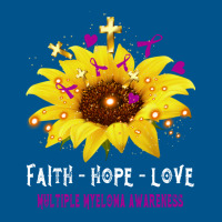 Faith Hope Love Multiple Myeloma Awareness Support Multiple Myeloma Wa Classic T-shirt | Artistshot