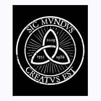 Sic Mvndvs Creatvs Est Poster Blue T-shirt | Artistshot