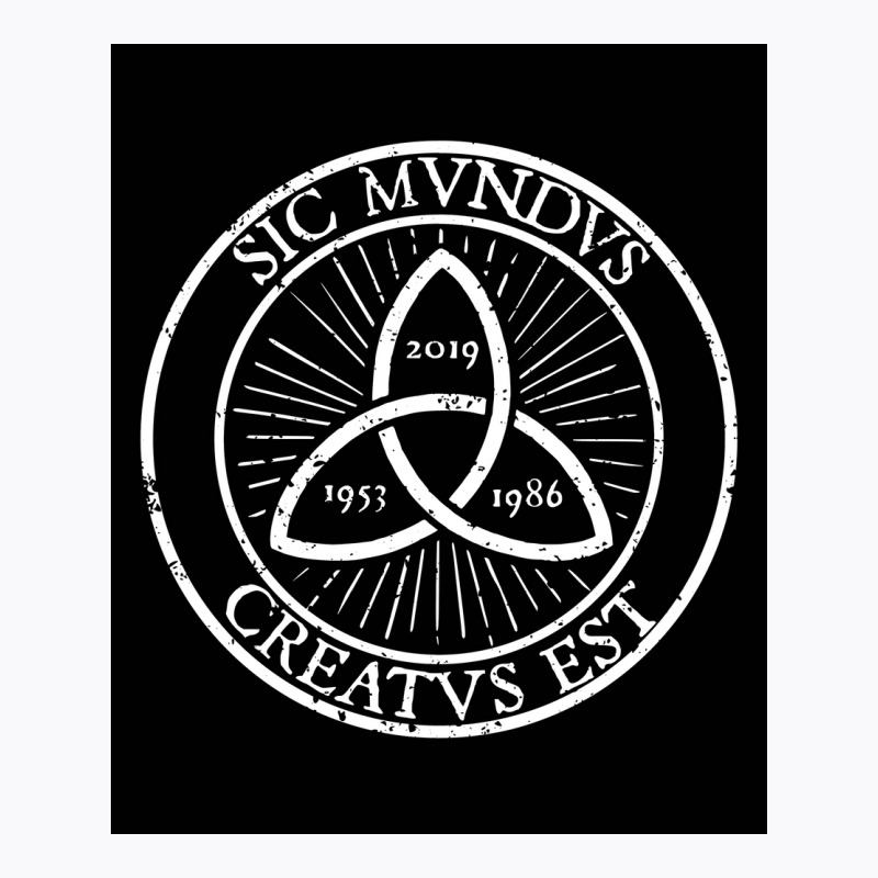 Sic Mvndvs Creatvs Est Poster Blue T-shirt | Artistshot