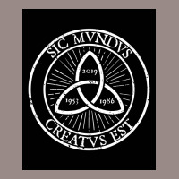 Sic Mvndvs Creatvs Est Poster Blue Vintage T-shirt | Artistshot