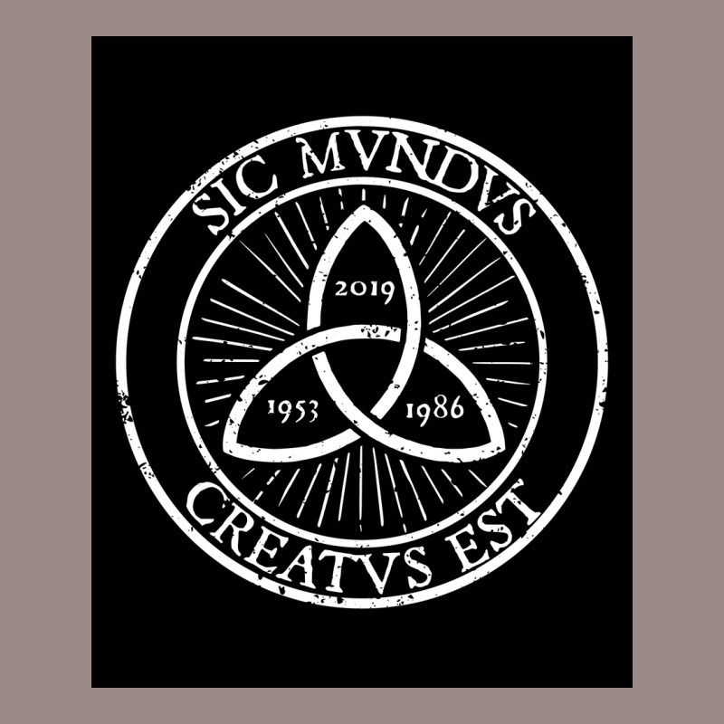 Sic Mvndvs Creatvs Est Poster Blue Vintage T-shirt | Artistshot