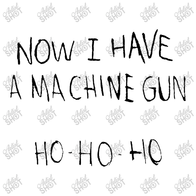 Now I Have A Machine Gun V-neck Tee | Artistshot