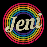 Jeni - Retro Rainbow Faded-style Toddler Sweatshirt | Artistshot