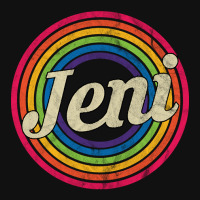 Jeni - Retro Rainbow Faded-style Graphic Youth T-shirt | Artistshot